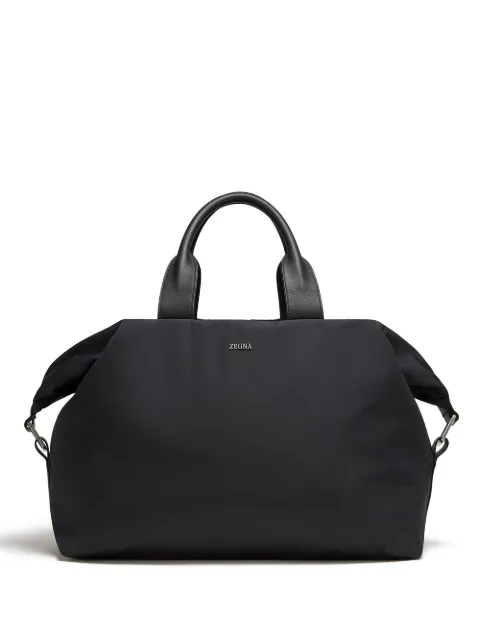 Zegna technical holdall bag