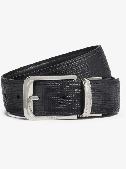 Zegna ロゴ レザーベルト