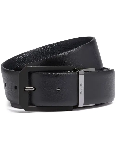 Zegna reversible leather belt