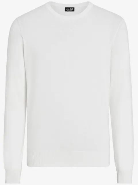 Zegna Cashseta crew-neck jumper