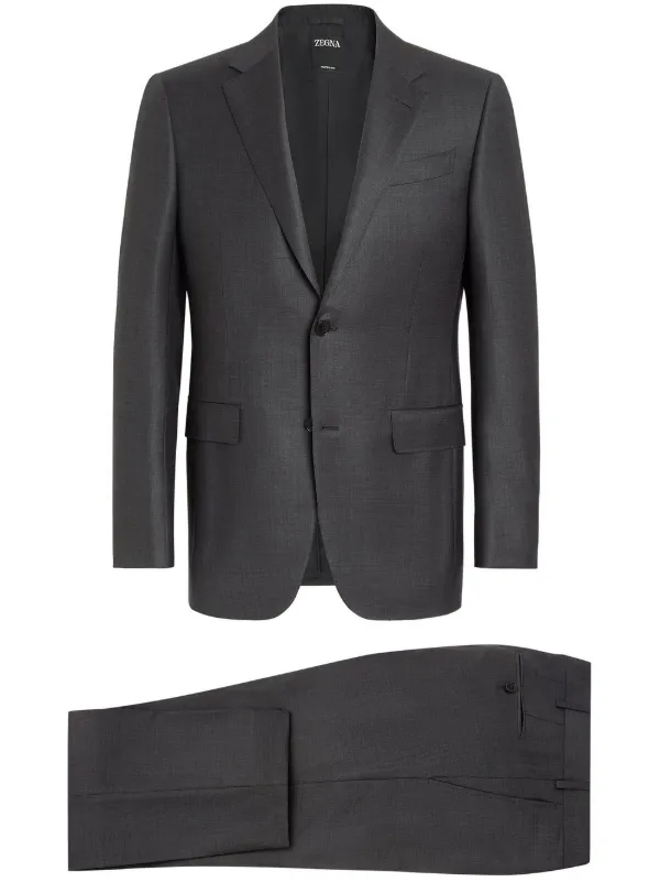 Zegna Trofeo™ シングルスーツ | グレー | FARFETCH JP