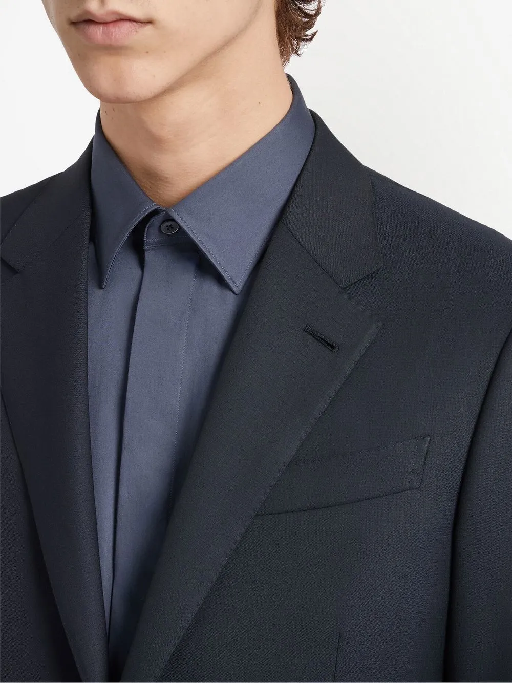 Zegna 15milmil15 Single-breasted Suit In Blue