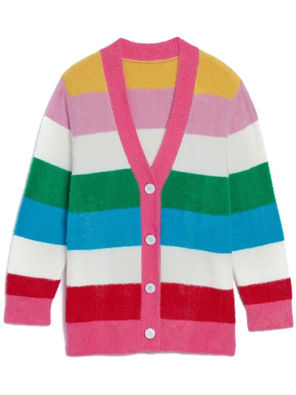 

Apparis striped knitted cardigan - Multicolour