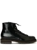 Common Projects lace-up leather boots - Black