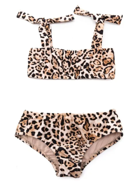 Adriana Degreas leopard-print two-piece bikini