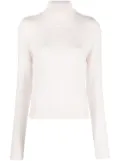 MM6 Maison Margiela open-back roll-neck top - Neutrals