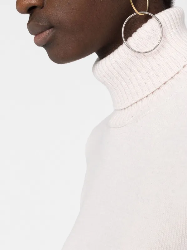 MM6 Maison Margiela open-back roll-neck Top | Neutrals