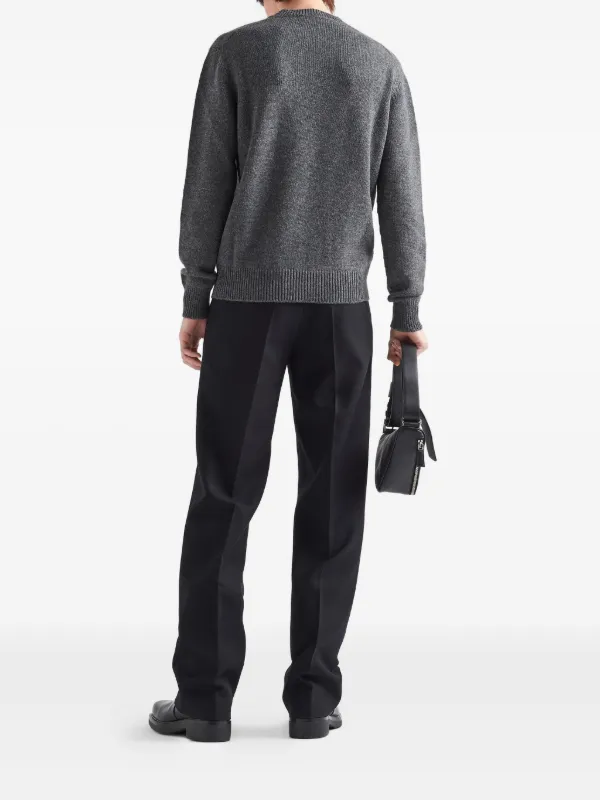 Prada カシミア セーター | グレー | FARFETCH JP