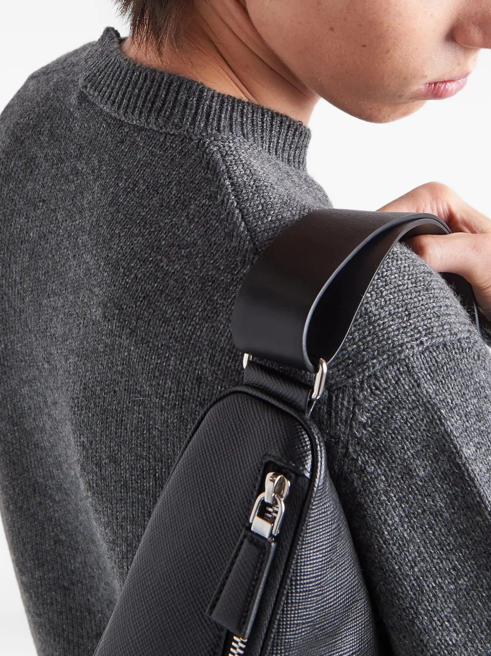 Prada cashmere sweater Grijs