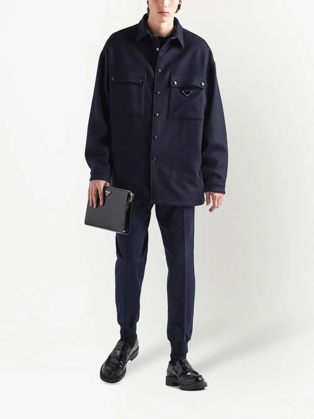 Prada tapered wool trousers | Tapered Trousers | Image 2
