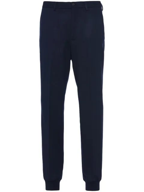 Prada tapered wool trousers