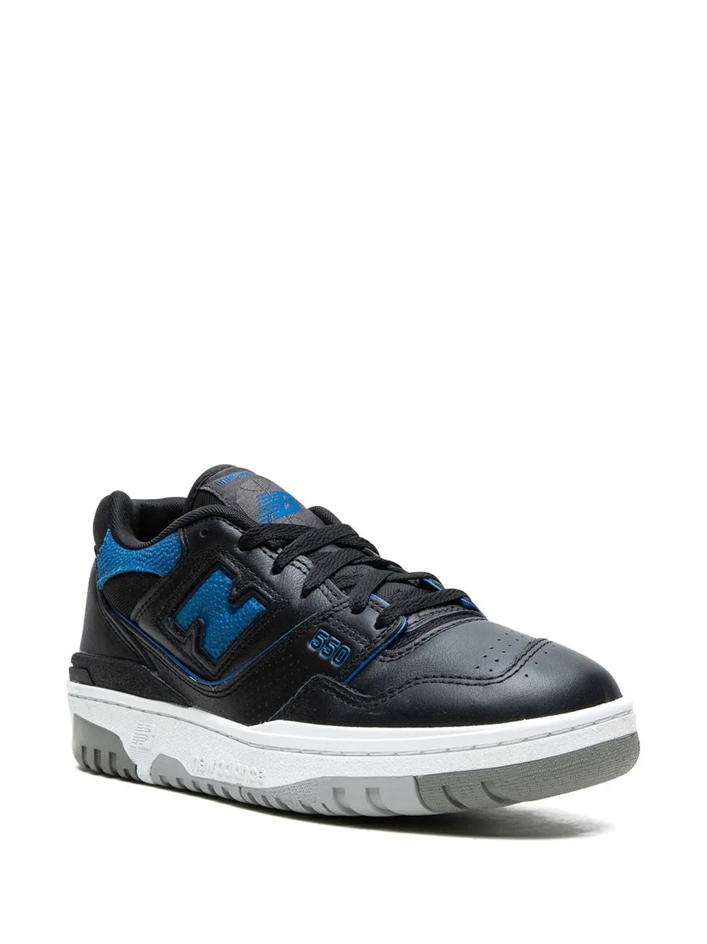 Shop New Balance 550 "blue Groove" Sneakers In Black