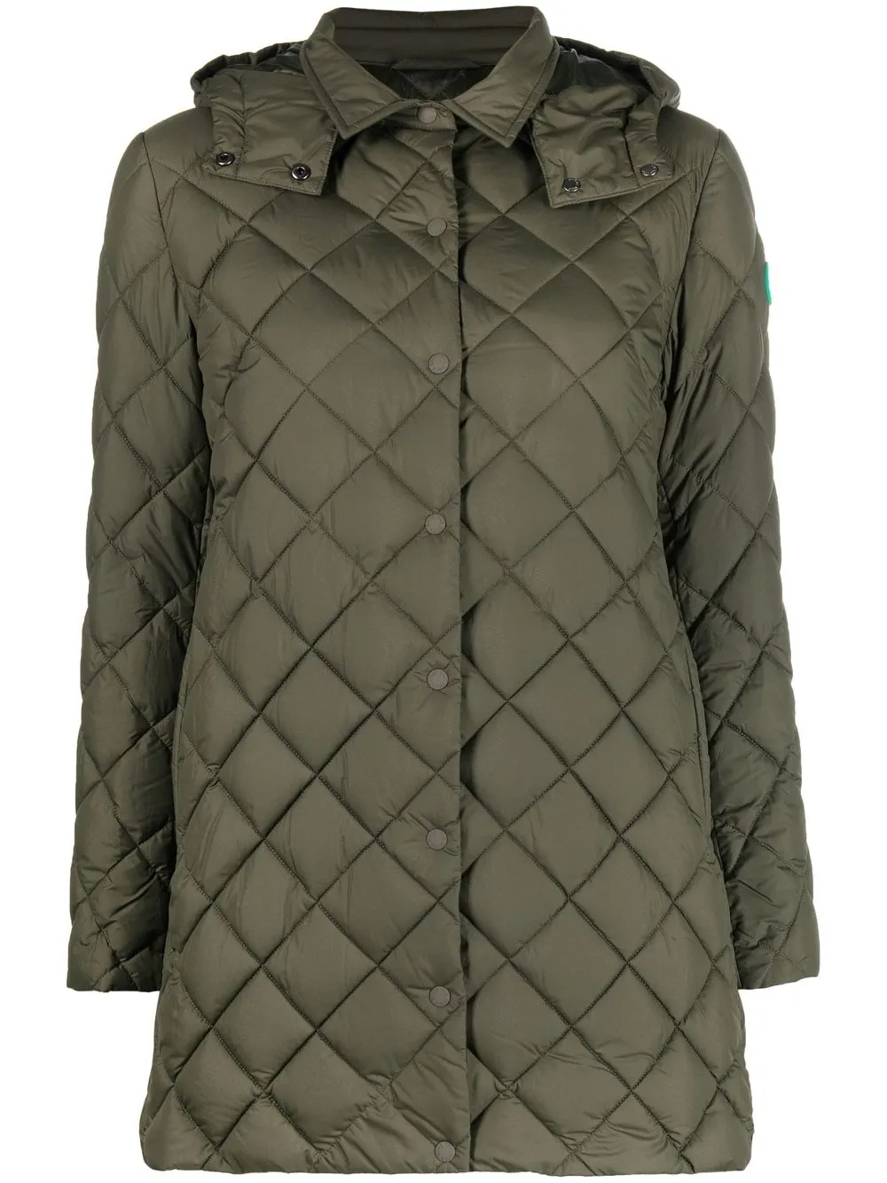 

Save The Duck diamond-quilted jacket - Green