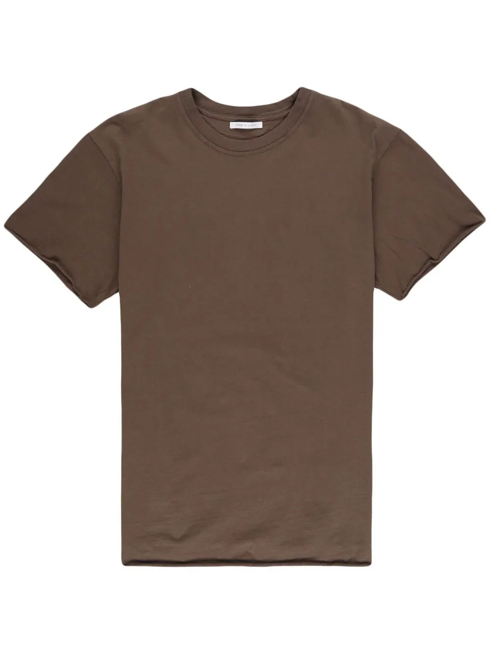 

John Elliott solid-colour crew-neck T-shirt - Brown