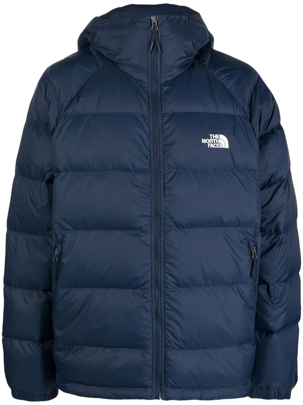 The North Face Hooded Padded Jacket In Blue | ModeSens