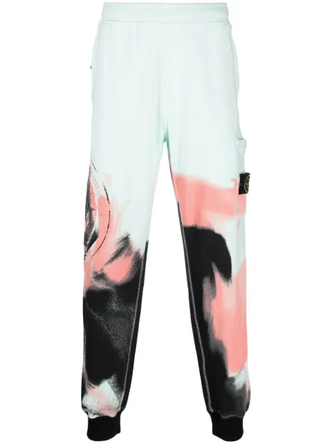 Stone Island pants Motion Saturation con estampado abstracto