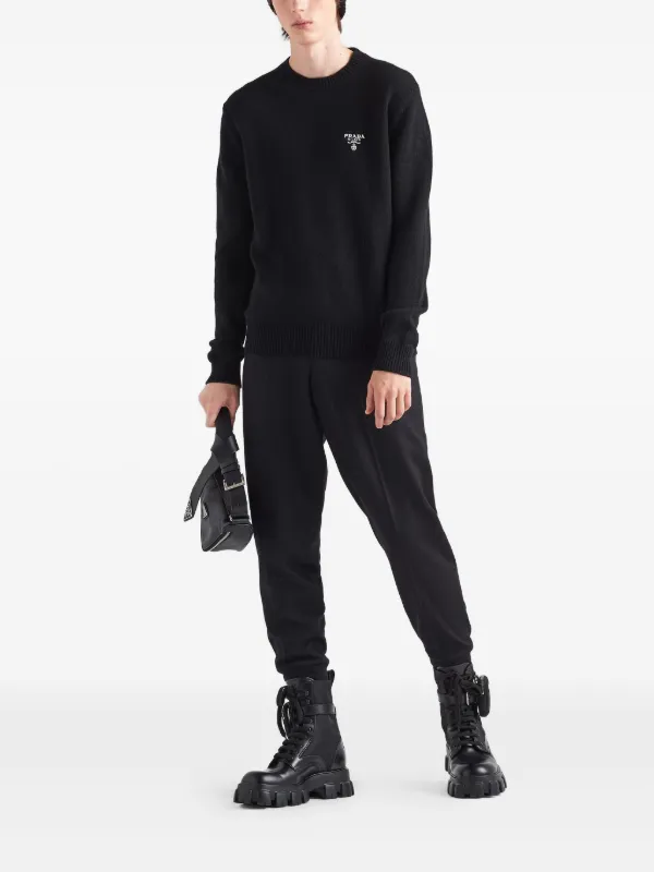Prada Cashmere Sweater | Black | FARFETCH
