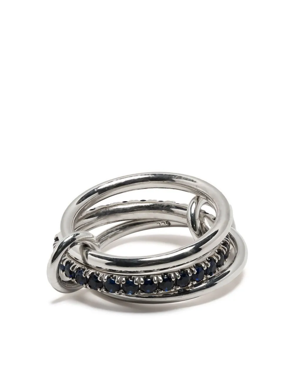 

Spinelli Kilcollin 18kt white gold Petunia sapphire ring - Silver