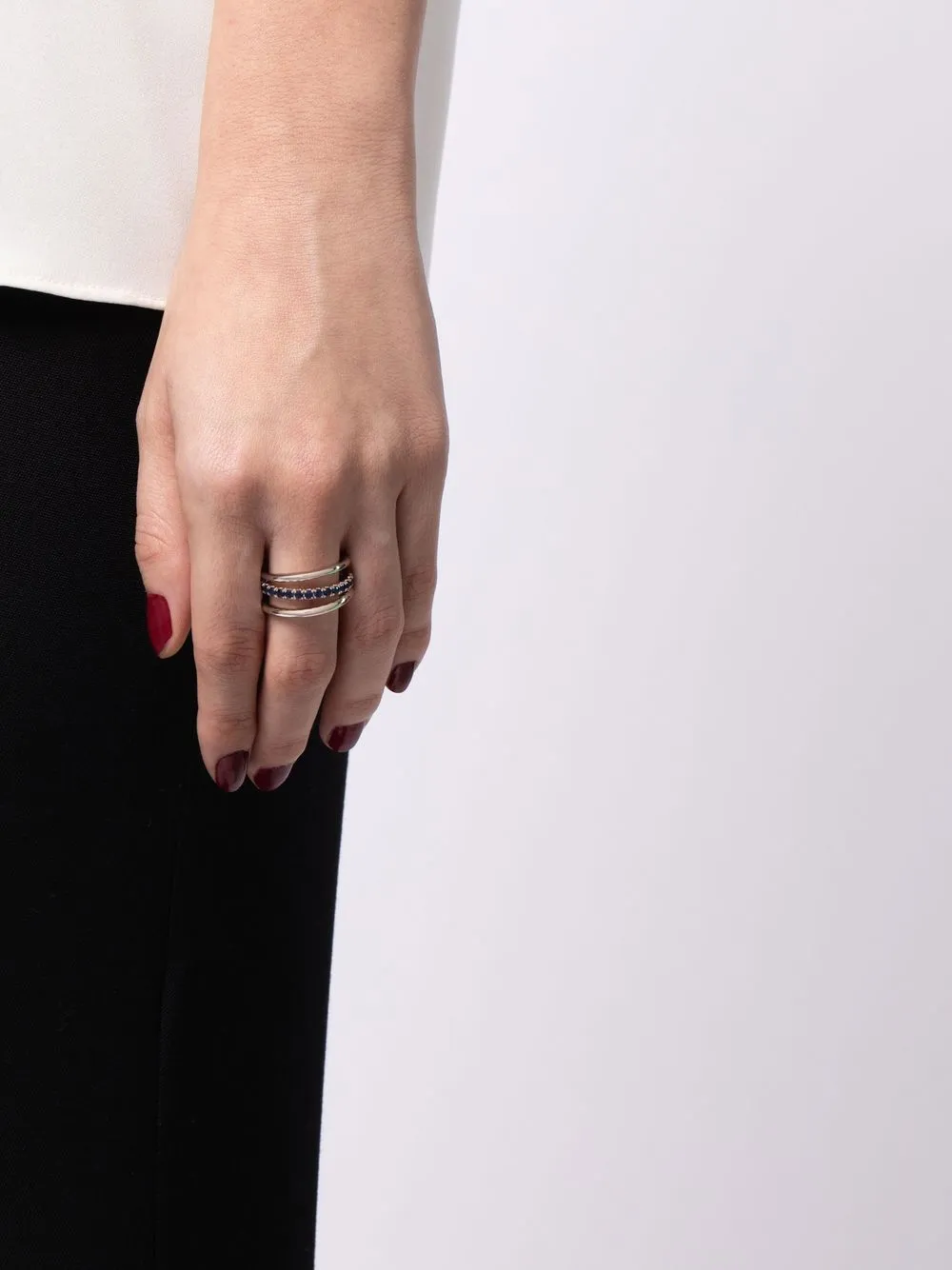 Spinelli Kilcollin 18kt witgouden ring - Zilver