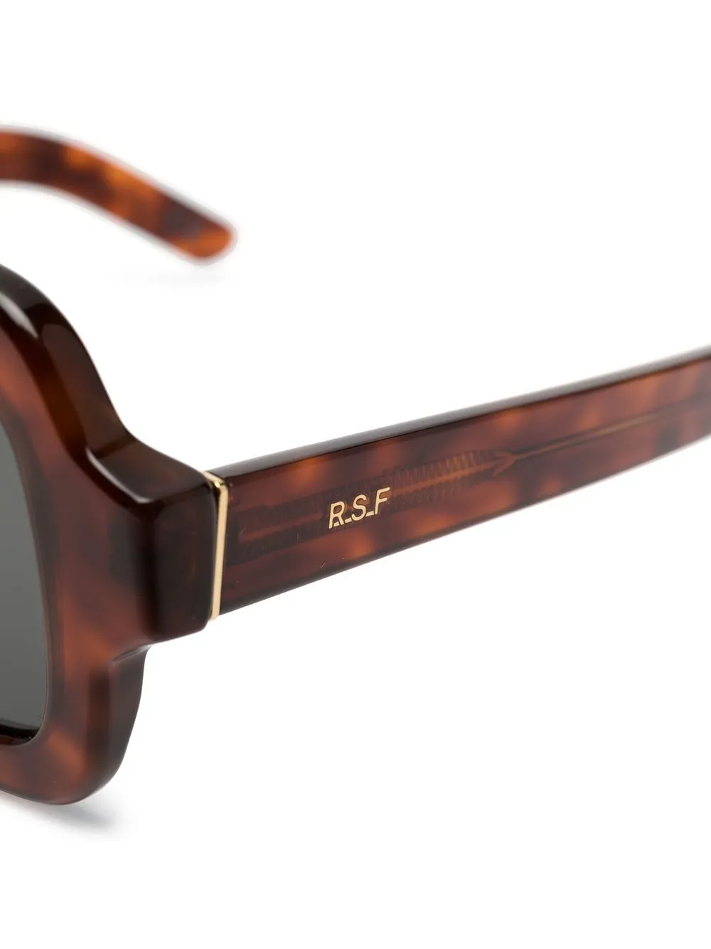 Retrosuperfuture Benz Square-frame Sunglasses In Brown