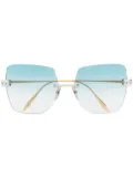 Dita Eyewear gradient butterfly-frame sunglasses - Gold