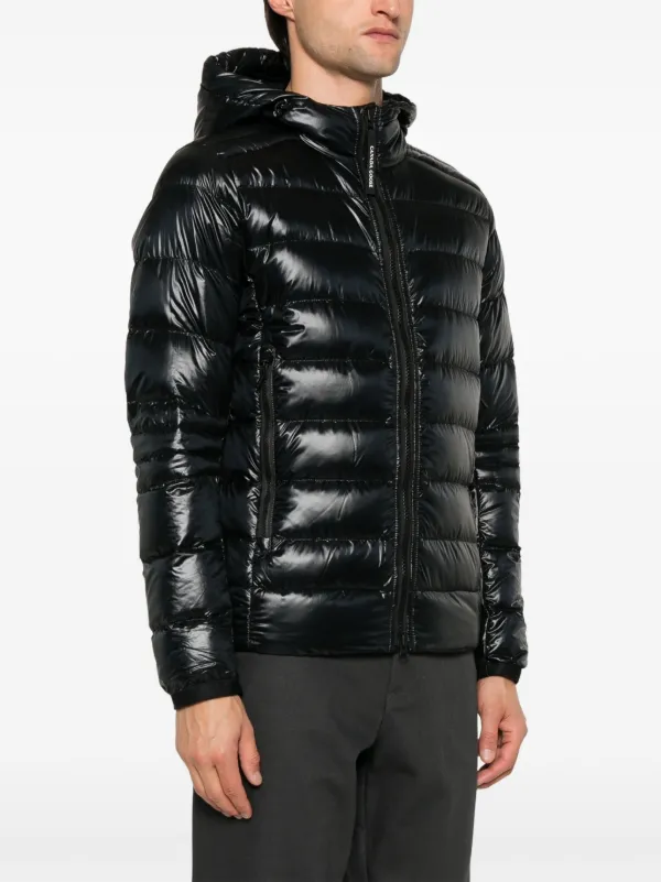 Canada Goose Crofton Packable Hooded Jacket | Black | FARFETCH