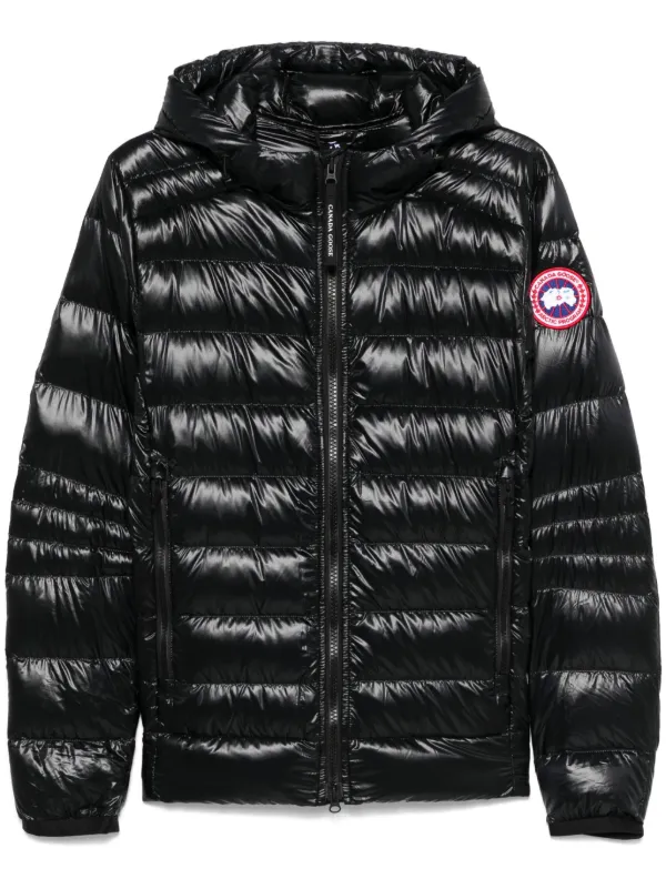 Canada Goose Crofton Packable Hooded Jacket Black FARFETCH UK