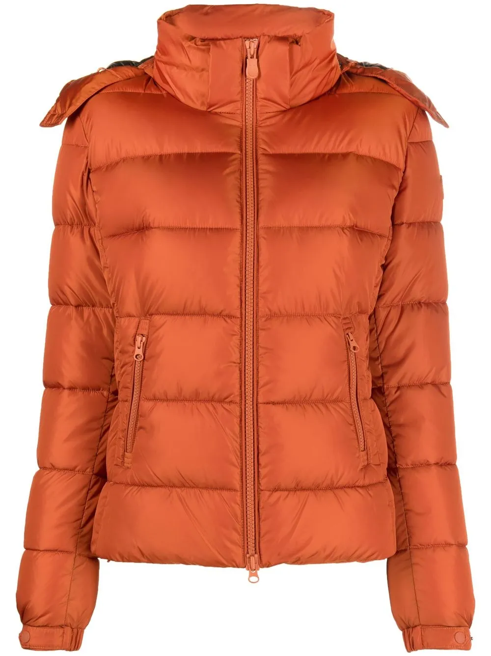 

Save The Duck cropped puffer jacket - Orange