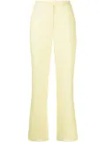 LVIR high-waisted wool pants - Yellow