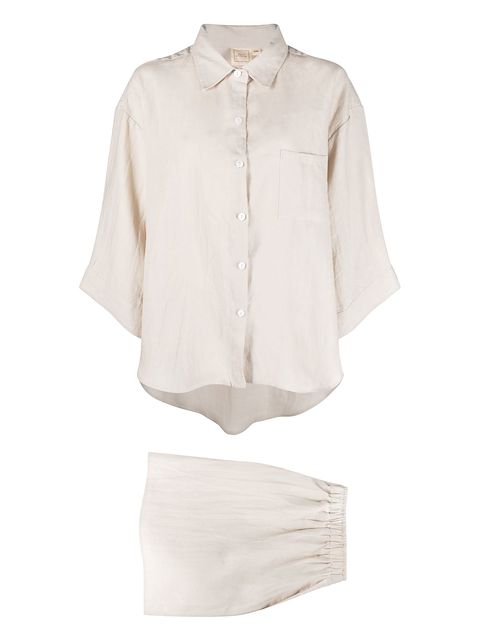 Deiji Studios 03 linen pyjama set