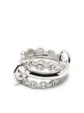 Spinelli Kilcollin x Hoorsenbuhs Microdame sterling silver stack ring