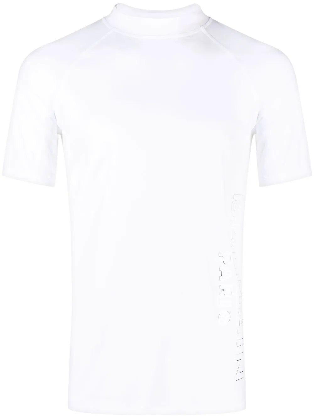 

Balmain embossed-logo crew-neck T-shirt - White