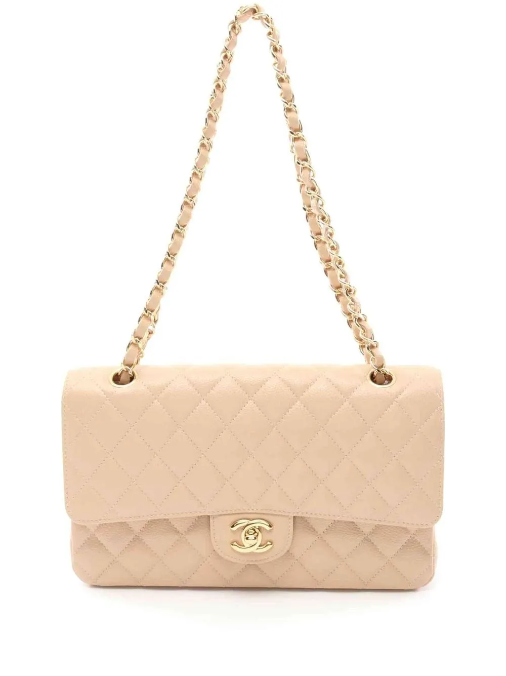 

Chanel Pre-Owned 2012-2013 Double Flap shoulder bag - Neutrals