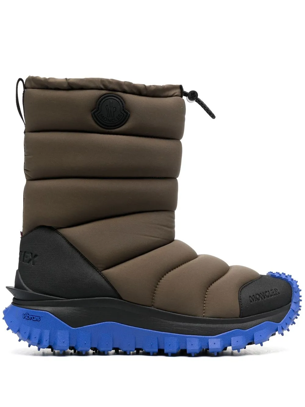 

Moncler chunky quilted 55mm boots - Green