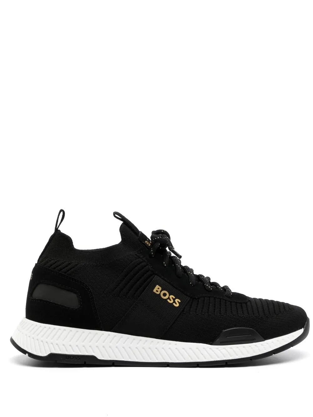 

BOSS low-top lace-up sneakers - Black