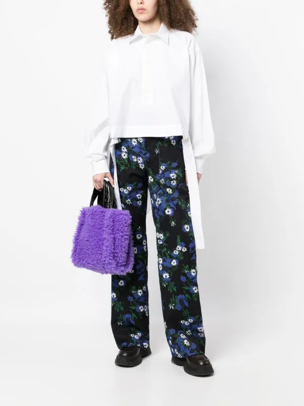 Plan C アシンメトリーヘム シャツ | ホワイト | FARFETCH JP
