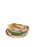 Spinelli Kilcollin 18kt yellow gold Petunia emerald ring