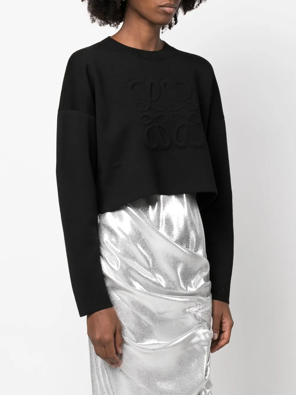LOEWE Cropped trui Zwart