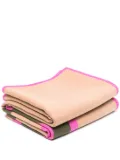 LOEWE Anagram-patch blanket - Neutrals