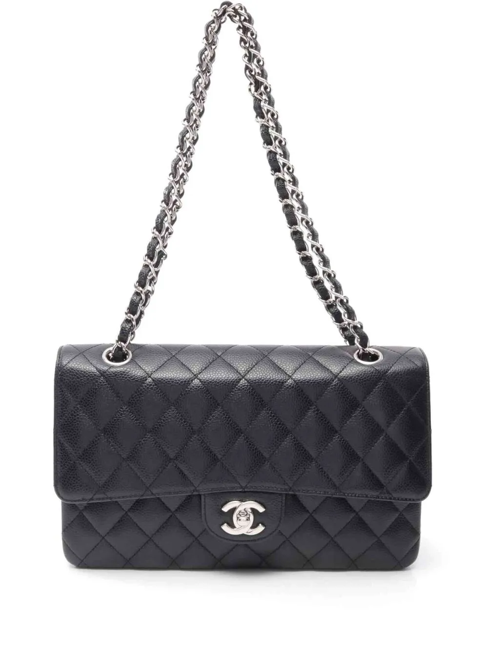 

Chanel Pre-Owned 2009 Double Flap shoulder bag - Black