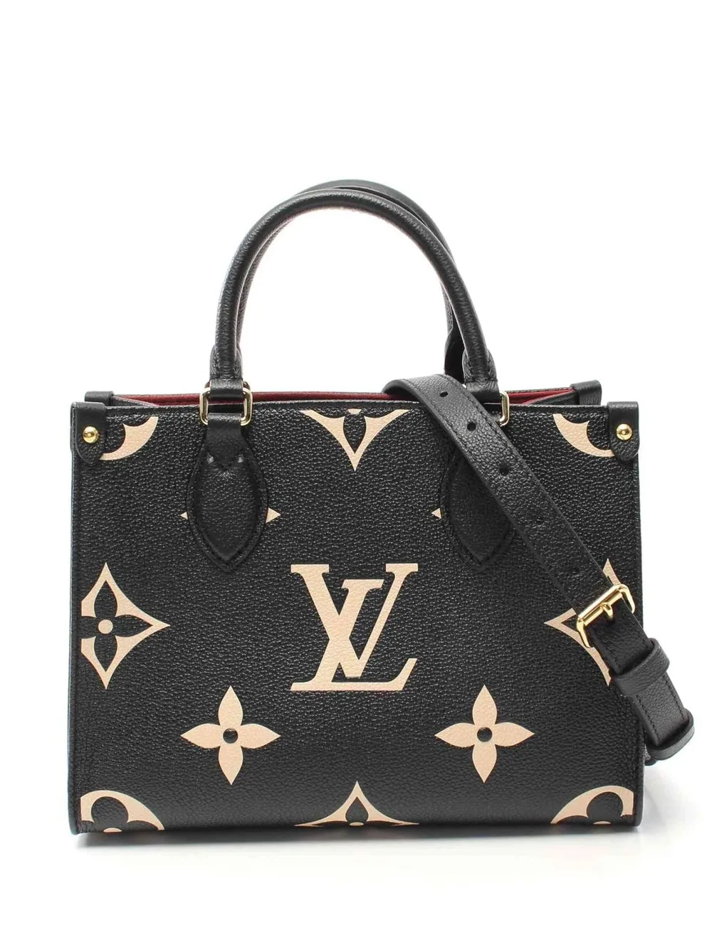 

Louis Vuitton 2021 pre-owned monogram Implant On the Go two-way bag - Black