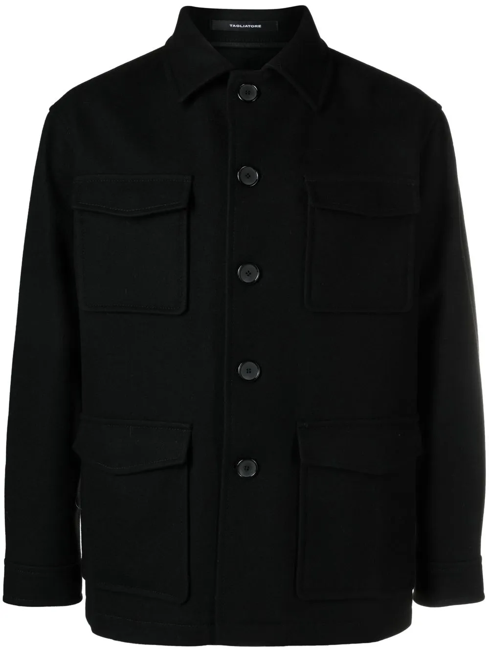 

Tagliatore sobrecamisa con botones - Negro