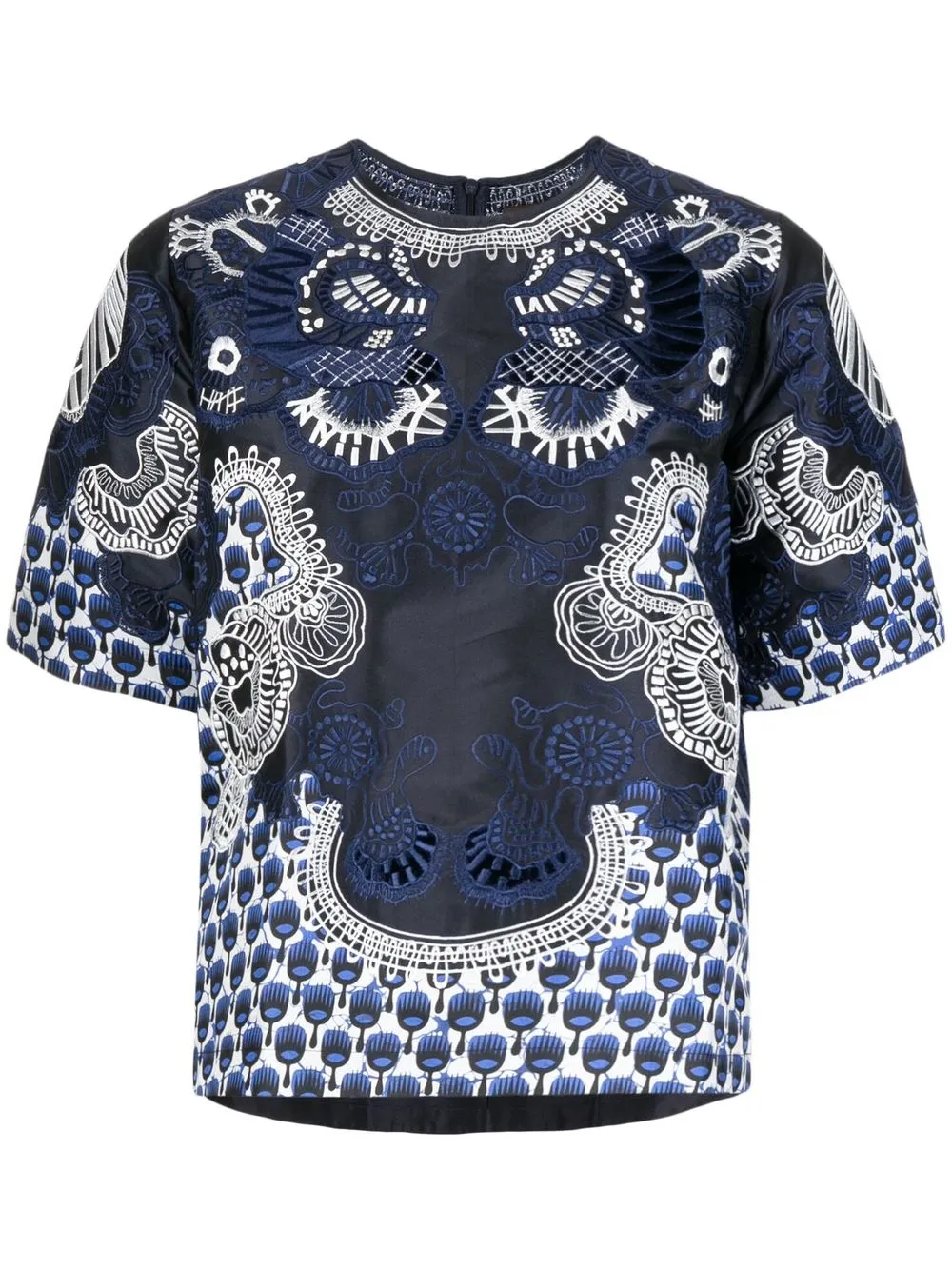 

Biyan playera Jacobelle bordado - Azul