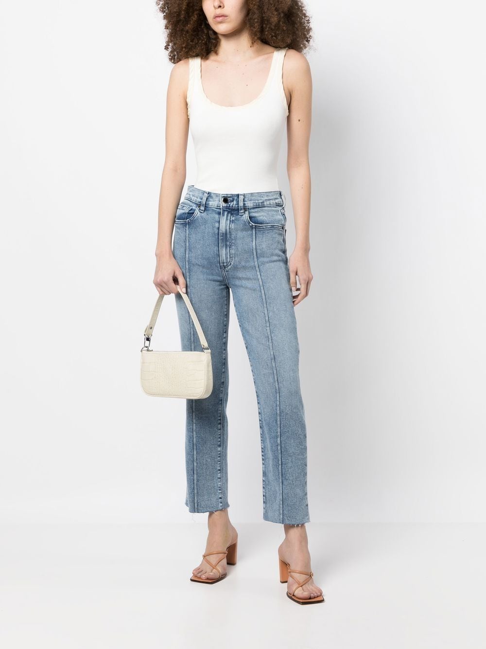 Le Jean Straight jeans - Blauw