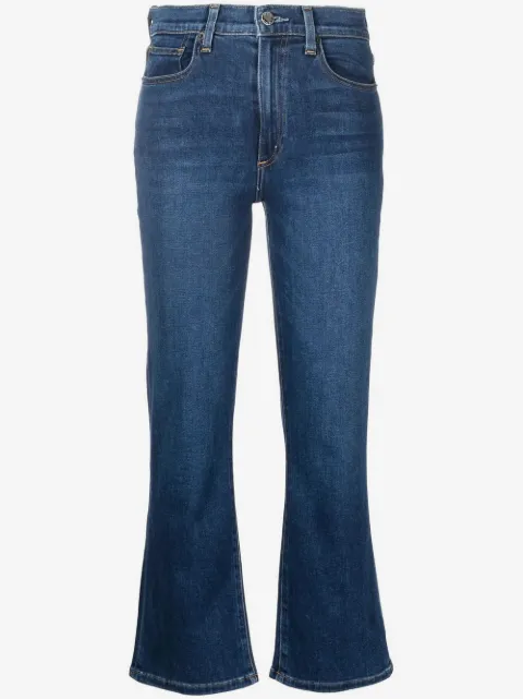 Le Jean pantalones capri acampanados