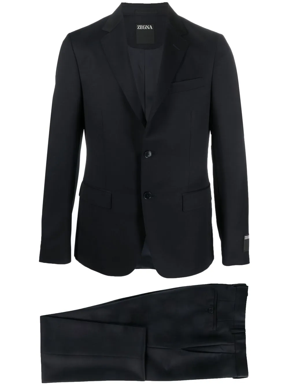 

Zegna single-breasted suit - Blue
