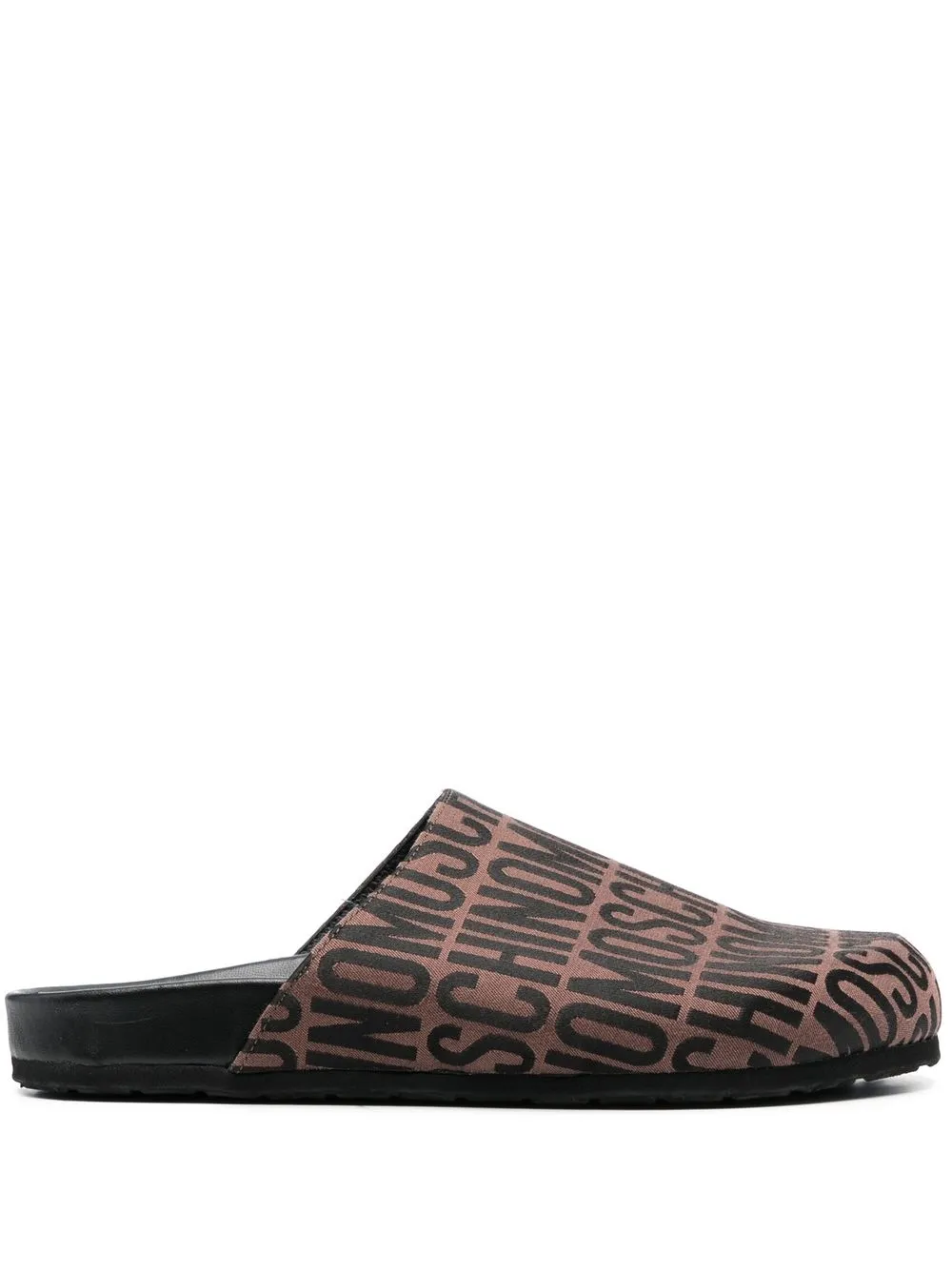 

Moschino logo-jacquard 30mm slippers - Brown