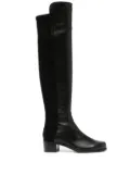 Stuart Weitzman 45mm leather boots - Black