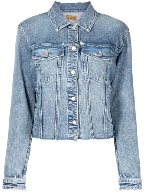 Le Jean button-down fastening denim jacket