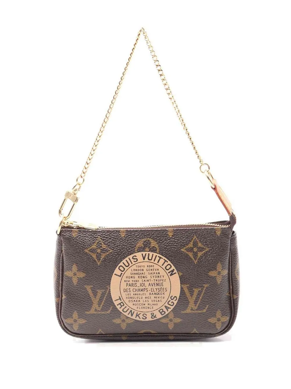 

Louis Vuitton 2007 pre-owned mini Pochette Accessoires clutch - Brown